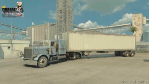 Peterbilt 359 + Rusted Paint For SCS Trailer [1.47] for American Truck Simulator