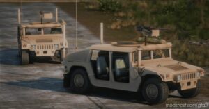 Iraq Open TOP M1114 Up-Armored Humvee [Add-On] [Five-M] for Grand Theft Auto V