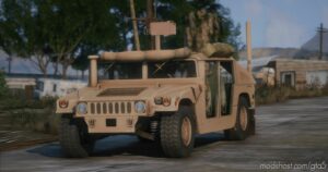 GTA 5 Vehicle Mod: Iraq Open TOP M1114 Up-Armored Humvee Add-On Five-M (Image #2)