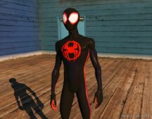 GTA 5 Player Mod: Miles Morales Add-On PED (Image #2)