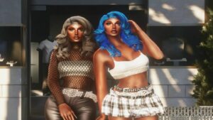 Wiley Hair For MP Female for Grand Theft Auto V