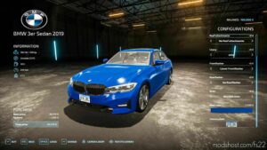 FS22 BMW Car Mod: 3ER 2019 V2.1 (Image #3)