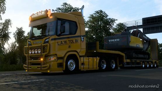 L. A. W. TOL BV Scania R660 for Euro Truck Simulator 2