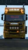 ETS2 Scania Skin Mod: L. A. W. TOL BV Scania R660 (Image #3)