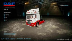 FS22 DAF Truck Mod: CF (Image #2)