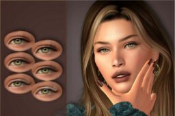 Agatha Eyelashes for Sims 4