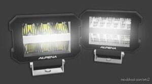 Alpena Trektec XL4-P Driving LED Light for Euro Truck Simulator 2