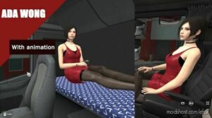 ADA Wong Co-Driver V1.1 for Euro Truck Simulator 2