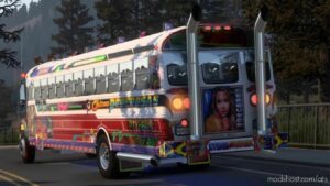 ATS Bus Mod: Diablo Rojo Thomas Panama 1.47 (Image #4)