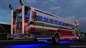 ATS Bus Mod: Diablo Rojo Thomas Panama 1.47 (Image #7)