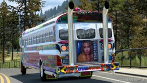 ATS Bus Mod: Diablo Rojo Thomas Panama 1.47 (Image #13)