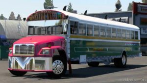 ATS Bus Mod: Diablo Rojo Thomas Panama 1.47 (Image #16)