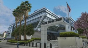 GTA 5 Mod: Mission ROW Police Station Add-On SP | Ymap | Menyoo (Image #5)