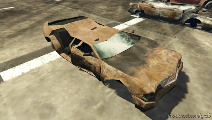 GTA 5 Vehicle Mod: Scrapped Cars V1.1 (Featured)