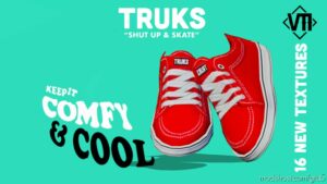 GTA 5 Player Mod: “Truks” Skate-Shoes (Image #4)