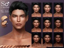 Sims 4 Male Mod: Sunny Male Skintones 0623 By S-Club (Image #2)