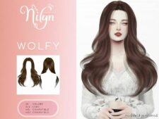 Wolfy Hair – NEW Mesh for Sims 4