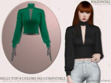 Milly TOP for Sims 4