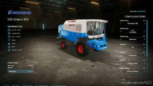 KZS 11 Dnipro 350 for Farming Simulator 22