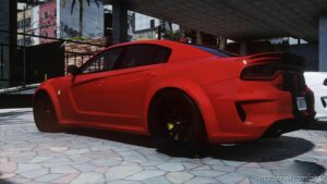GTA 5 Dodge Vehicle Mod: 2023 Dodge Charger SRT Hellcat Redeye Jailbreak (2 Vers) (SP & Fivem) (Image #4)