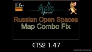 Russian Open Spaces Map Combo FIX for Euro Truck Simulator 2