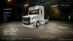 FS22 Scania Truck Mod: S730 (Image #3)