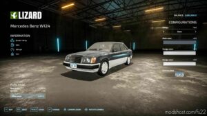 FS22 Mercedes-Benz Car Mod: W124 V1.1 (Image #2)