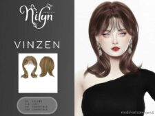 Vinzen Hair – NEW Mesh for Sims 4