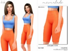 Cycling Tights MC475 for Sims 4