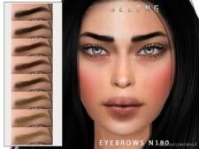 Eyebrows N180 for Sims 4