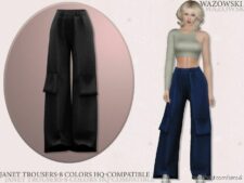 Janet Trousers for Sims 4