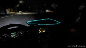 Scania NG LED Light Table Dashboard Slots V2.0 for Euro Truck Simulator 2