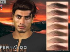 Fernando Eyebrows N236 for Sims 4
