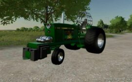 John Deere Pulling Tractor for Farming Simulator 22