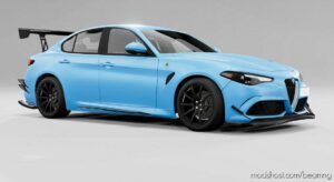 BeamNG Alfa Romeo Mod: Giulia Revamp Carbon Pack (Image #2)