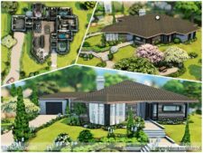 Sims 4 House Mod: Solomiia No CC (Image #2)