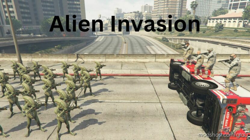 Alien Invasion for Grand Theft Auto V