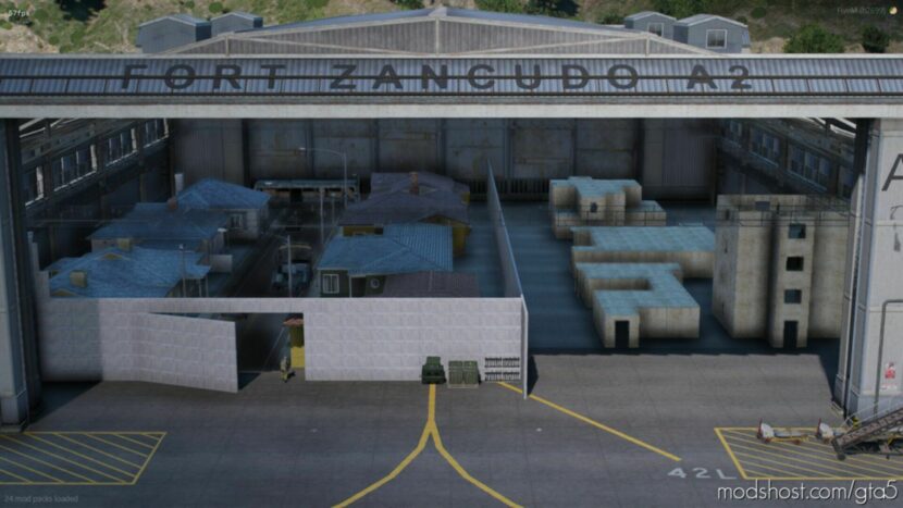 GTA 5 Map Mod: Training Facility In Fort Zancudo (Featured)