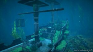 GTA 5 Map Mod: MLO Oceangate Pirate Ship Exploration (Image #3)