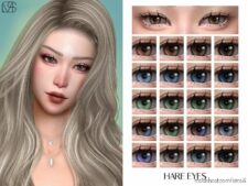 Hare Eyes for Sims 4