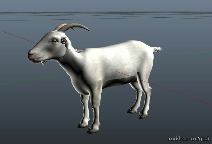 GTA 5 Player Mod: Goats Mod Replace (Featured)