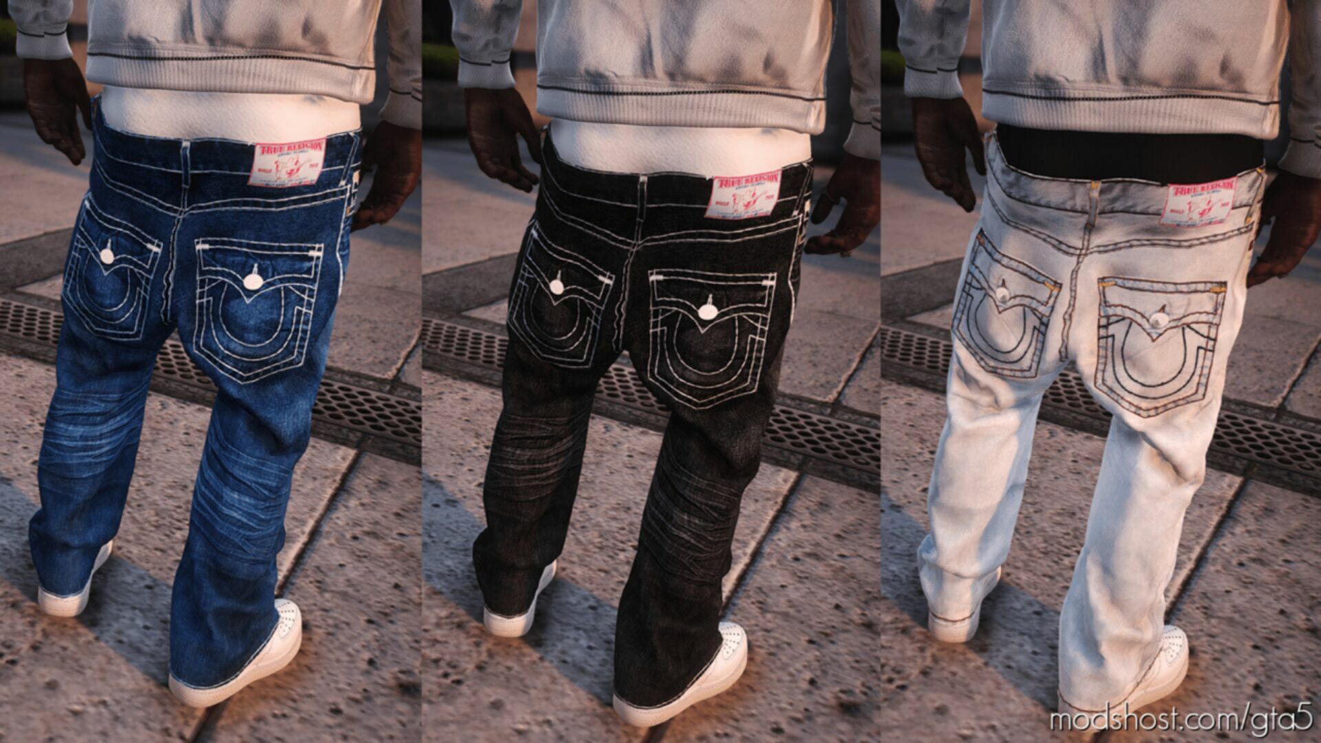 True Religion Sagged Jeans MP Male V1.1 GTA 5 Player Mod - ModsHost