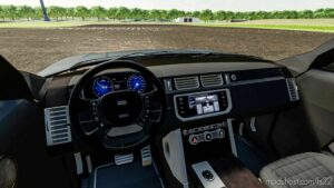 FS22 Car Mod: Range Rover Vogue 2014 Black Edition (Image #3)