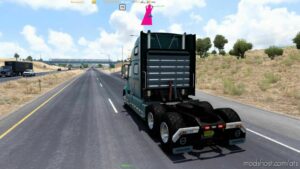 GPS ON TOP Of The Screen [1.48] for American Truck Simulator