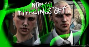 GTA 5 Player Mod: Normals Piercings Pack For MP Male And Female V2.0 (Image #3)