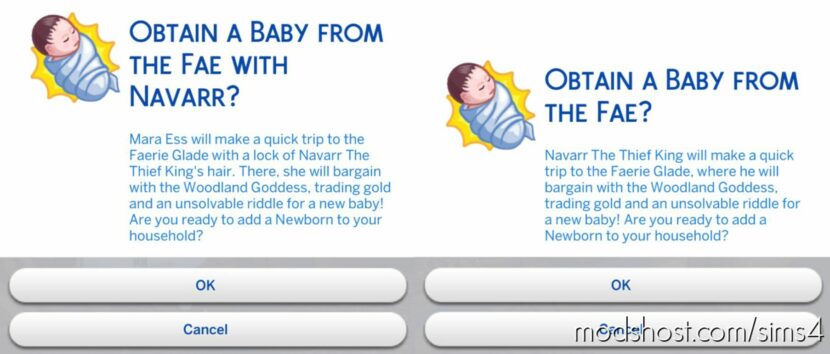 Faerie Baby Mod (Replaces Science Baby) 3