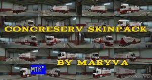 Concreserv Skinpack 1.0 for Euro Truck Simulator 2