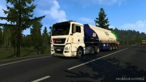 BOC Skin For SCS Fuel Tank By Player Thurein for Euro Truck Simulator 2