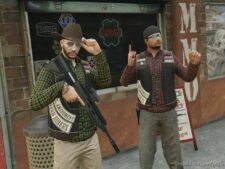 Highwaymen MC Cuts For MP Male [EUP / Fivem] for Grand Theft Auto V