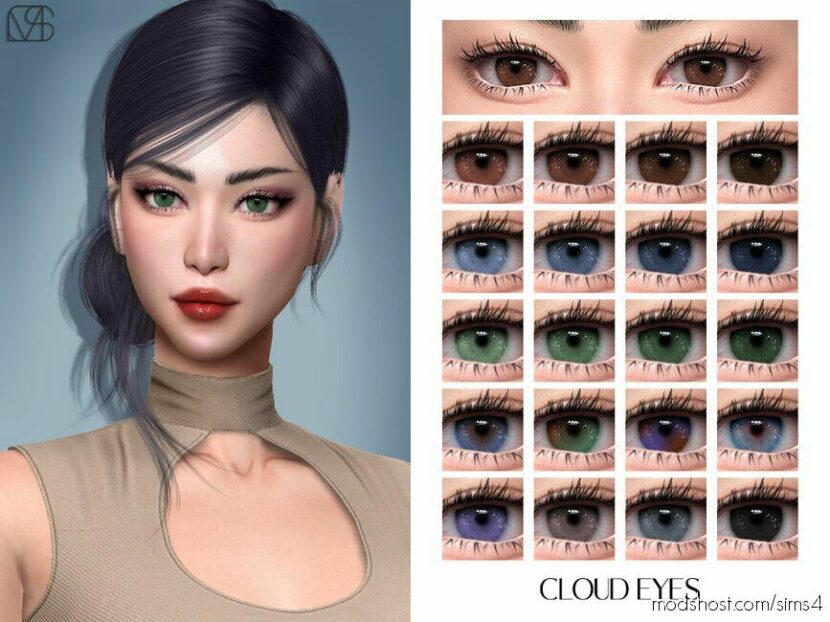 Sims 4 Mod: Cloud Eyes (Featured)